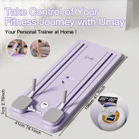 Tabla de Fitness Portátil 8 en 1: Equipo de Entrenamiento de Cuerpo Completo, Bloque de Yoga, Set de Yoga, Entrenador de Pilates, Equipo de Gimnasio en Casa, Altura Ajustable, Tarjeta de Fitness, Barra de Apoyo Plegable, Reemplazo de Gimnasio - details 2
