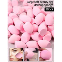 Juego de 30 esponjas de maquillaje KOSSHOW duras y duraderas, adecuadas para todo tipo de piel, tamaño 6 cm - details 0