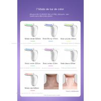 Masajeador facial eléctrico, 7 modos Masajeador facial antiarrugas con una temperatura de 45 ° C para antienvejecimiento, liftin - details 3