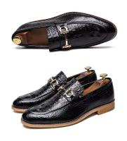 2024 Moda Tablet Formal Hombres Casual Diseñador Vestido Cuero Oxford Zapatos de Negocios - details 7