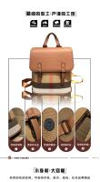 Mochila de Lujo Ligera y de Gran Capacidad Versátil y Elegante para Viajeros Tendencia de Moda 2025 - details 3