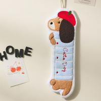 Toalla de mano con forma de perro salchicha de secado rápido, toalla de limpieza colgante más gruesa, paños de cocina reutilizables absorbentes para Baño - details 4