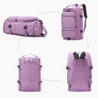 Mochila de viaje grande para mujer, bolso de día informal con estilo, resistente al agua, con correa de equipo, para deportes, Yoga - details 2
