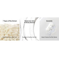 ANUA RICE CERAMIDE 7 SERUM BARRERA HIDRATANTE, Suero iluminador e hidratante para rostro, arroz, ácido hialurónico, niacinamida, - details 6