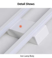 LEFAN-tira de lámpara de techo de 78CM, luz Led de diseño moderno para habitación, pasillo, guardarropa, sala de estar - details 10