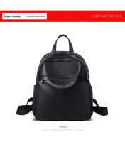 FOXER-Mochila De cuero dividido para mujer, bolso escolar de gran capacidad, bolso de viaje para oficina - details 11