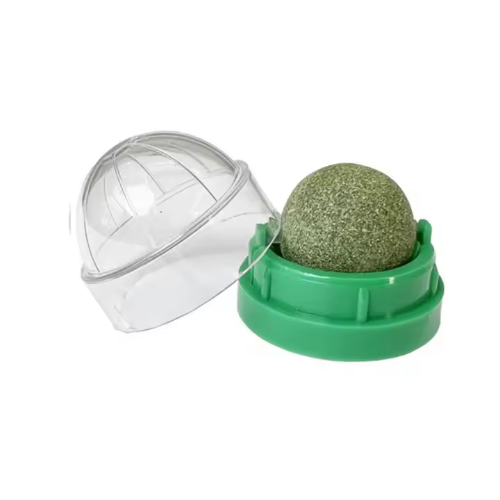 Bola de Pared de Catnip Juguete Rasador Natural para Gatos Snack Saludable para Promover la Digestión Suministros para Mascotas - 1