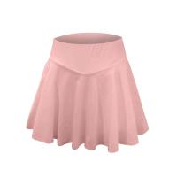 Verano Mujer Sprints tenis baile Fiess corto juvenil de secado rápido sólido forro femenino cintura alta Mini faldas pantalones cortos - details 18