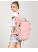Mochila de viaje para mujer y niña, morral escolar de negocios de 15,6 pulgadas para ordenador portátil con bolsa de zapatos ind - details 15