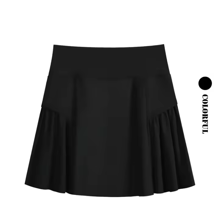 faldas de tenis para mujer, falda deportiva de cintura alta, pantalones cortos, minifaldas plisadas de Yoga de verano con bolsillo, ropa de Golf para mujer - 1