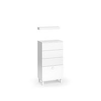 Armario con Espejo para baño Sola, Blanco, 100 x 79,8 cm con 3 Puertas - details 15