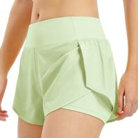 Pantalones cortos deportivos transpirables de secado rápido para mujer para gimnasio y fitness - details 6