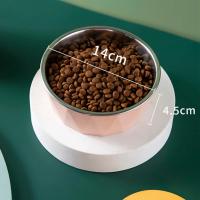 Suministros para Mascotas Tazón Elevado para Cachorros Tazón de Alimentación para Gatos de Acero Inoxidable Platos para Comer para Mascotas - details 1
