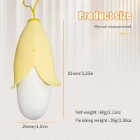 Vibrador de Dildo de Mini Banana para Mujeres Estimulador de Clítoris Vagina y Anal Juguetes Sexuales para Adultos Marca Kaelynn - details 10