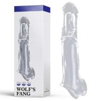 Cubierta de pene extendida para parejas, cristal no vibratorio, Juguetes sexuales para adultos, Sexy - details 0