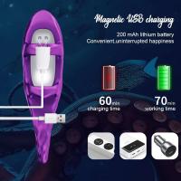 Octopus Tentacle Vibrador Anal Femenino Punto G Clítoris Estimulación Vagina 360 °   Rotación juguetes sexuales mujeres silicona consolador masturbación - details 12
