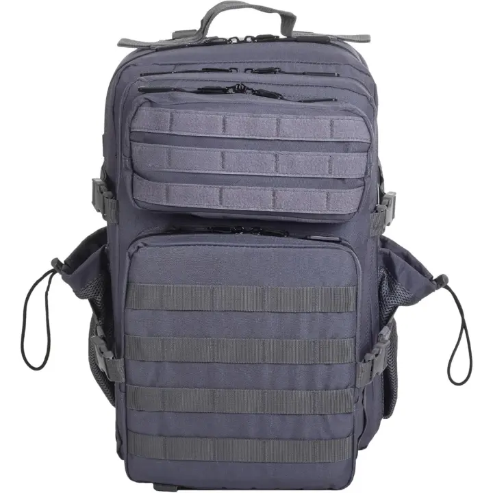 Mochila 45L Táctica Repelente al Agua para Zona de Parches, Cabina Avión, Gimnasio, Compartimento para Ordenador, Oxford 1000D by - 1