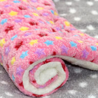 Soft Warm Pet Sleep Mat Double-sided Thickened Cozy Dog Bed Mat for Newborn Small Puppies - details 0