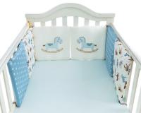 Protector de Cuna para Bebé Almohadilla de Protección de Seguridad para Niños Pequeños - details 18