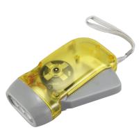 Linterna de cuerda Dinamo LED, luz de antorcha, prensa manual, manivela NR, Camping, 3 LED - details 0