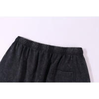Pantalones Cortos de Logo Bordado de Stone Island Verano Pantalones Deportivos Casuales para Hombres, Cinco Bolsillos, Algodón Desgastado y Tendencia - details 4