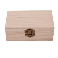 Caja de Madera de Alta Calidad S/M/L con Tapa Artesanal y Encaje Cuadrado para Decoración del Hogar y Almacenamiento de Suministros - details 3