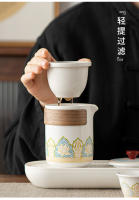 Juego de té de viaje portátil Juego de té de Kung Fu al aire libre Taza Kuaike Regalos de negocios chinos festivos - details 7