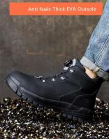 Zapatos de protección deportivos de seguridad para hombre con punta de acero, botas, zapatos de trabajo antipinchazos - details 26