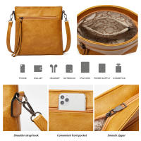 Bolso de Hombro para Mujer, Bandolera de Cuero PU, 3 piezas, informal, Gran Capacidad - details 29