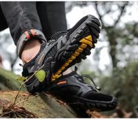 Zapatos antideslizantes resistentes al desgaste para exteriores para Hombre, Zapatos de senderismo, zapatillas de senderismo para correr, Zapatos rápidos para exteriores para Hombre, Invierno - details 13