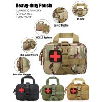 Bolsa táctica EMT mejorada, kit médico Molle Rip Away, botiquín de primeros auxilios IFAK, bolsa de supervivencia de emergencia para viajes al aire libre y senderismo - details 12
