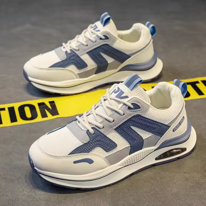 Zapatillas de Correr para Hombres Verano 2024 Versátiles, Tendencia en Plataforma, Moda para Papás, Calzado Casual - 1