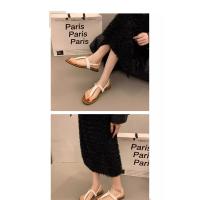 Sandalias planas con clip para mujer, nuevas de verano para uso al aire libre con faldas, chanclas de playa - details 13