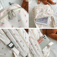Mochila antirrobo de nailon a prueba de agua para mujer, bolso de hombro informal de gran capacidad para la escuela, mochila de viaje para adolescentes - details 17
