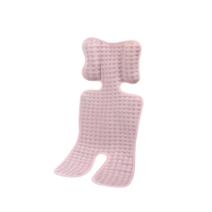 Alfombrilla de asiento de refrigeración para cochecito de bebé, cómoda y lavable, almohadilla suave transpirable para cochecito de bebé, forro de asiento de Color sólido, alfombrilla para cochecito de bebé, verano - 1