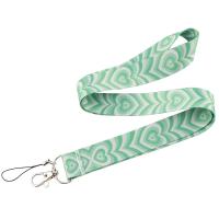 Llavero con cinta para correas, correa para teléfono móvil, soporte para etiqueta de nombre, cordón de corazón, correa para el cuello de amor, soporte para insignia, tarjeta de identificación, cuerda para colgar - details 7