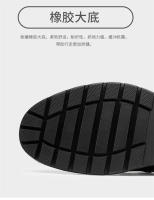 La primera capa de piel de oveja de alta gama, ropa formal transpirable y versátil con cordones, zapatos de hombre a la moda. - details 14