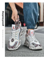 Zapatillas Deportivas de Estilo Chino 3D Ultra-ligeras Suela Gruesa Para Crecer Altura - details 13