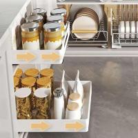 Estante de cocina extensible con deslizamiento para tablero de fregadero - details 5
