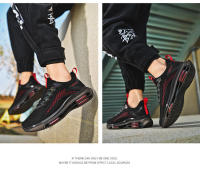 Zapatos deportivos de malla transpirable, ligeros y delgados para hombre, de marca moderna, para correr, con amortiguación de aire, para jóvenes. - details 17