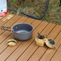 Estufa de Camping Portátil de Aleación de Aluminio A Prueba de Viento, Barbacoa, Picnic al Aire Libre, Cocina de Montaña - details 2