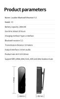 Lavalier-receptor de Audio con Bluetooth 5,3, adaptador inalámbrico AUX de 3,5mm, tarjeta TF con micrófono para teléfono, tableta, altavoces de coche, auriculares con cable - details 12