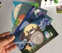 Tarjetas de Saludo de Anime Miyazaki's Fairy Tale World Set de 100 Hojas Regalo de Cumpleaños en Papel Normal Producto de Peligro Sólo para Negocios - details 4