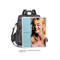 Mochila Antirrobo Impermeable para Mujer, bolso de Cuero PU, Hombro informal, Gran para Viaje, Trabajo y Escuela - details 2