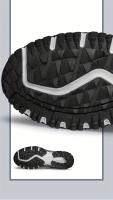 CLOHOO Zapatillas de deporte de punto transpirables para hombre con suela MD acolchada gruesa: comodidad para todas las estaciones, detalles en verde neón/negro, tracción duradera para deportes y uso casual, calzado cómodo, diseño de zapato elegante, - details 4