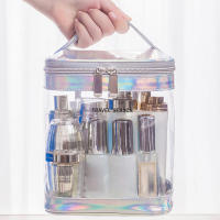 Bolsa de Almacenamiento de Accesorios de Maquillaje de Gran Capacidad Malla Visual para Mujeres - details 1