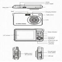 2025 Cámara digital de alta definición con pantalla LCD cámara infantil al aire libre anti-trémolo cámara fotográfica instantánea recargable cámara fotográfica - details 2
