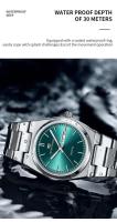 Reloj de Cuarzo MAYZHISU para Hombres Acero Inoxidable, Resistente al Agua, Calendario Doble, Estilo de Ocio y Negocios - details 6