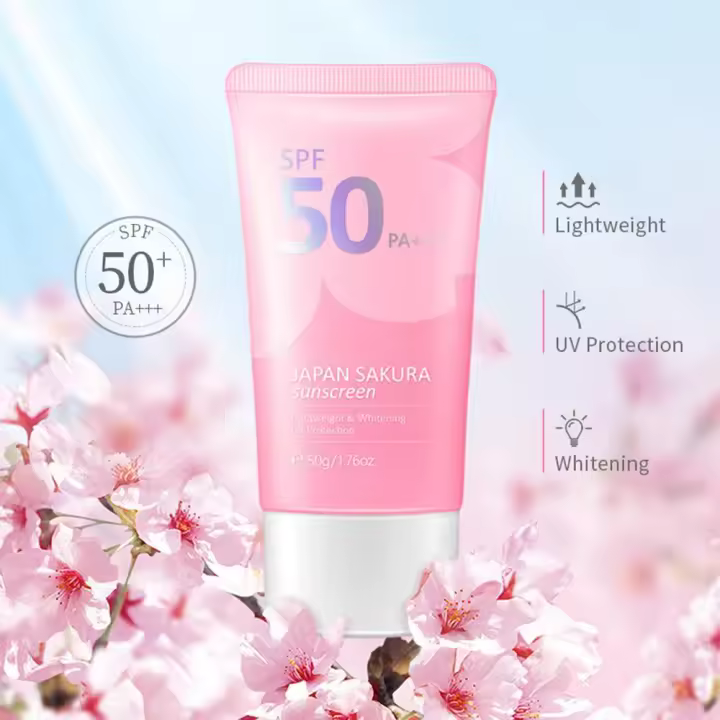 Protector solar Facial de 50g, protección contra rayos UV, bloqueador solar corporal impermeable SPF50, crema de aislamiento Facial - 1