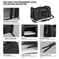 Bolso portátil para mascotas para la venta de mascotas, bolso de hombro, soporte de alambre de arce transpirable con fondo - details 0